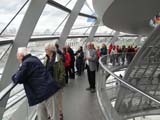 tolle Aussicht vom  Berliner Reichstagsgebäude